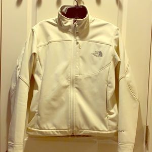 North Face Apex White Jacket